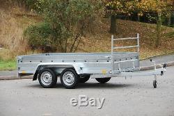 New Ladder Rack 4 Trailer 10ft X 5ft Twin Axle 750kg Flatbed + A Free Trailer