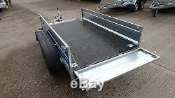 New Ladder Rack 4 Trailer 10ft X 5ft Twin Axle 750kg Flatbed + A Free Trailer