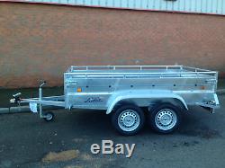 New Lider 39394 Robust 8X4 Twin Axle Trailer Perfect for a builder/handyman