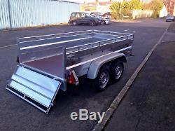 New Lider 39394 Robust 8X4 Twin Axle Trailer Perfect for a builder/handyman