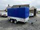 New Niewiadow 10x5 Twin Axle Trailer With Frame And Cover 155cm 750kg