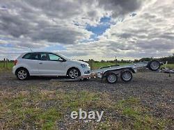 New Temared 2000Kg CarFlat 4.0mx1.85m twin axle tiltbed car transport trailer