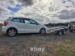 New Temared 2000Kg CarFlat 4.0mx1.85m twin axle tiltbed car transport trailer