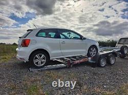 New Temared 2000Kg CarFlat 4.0mx1.85m twin axle tiltbed car transport trailer