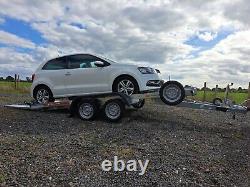 New Temared 2000Kg CarFlat 4.0mx1.85m twin axle tiltbed car transport trailer