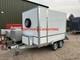 New Tickners Gb966 9ft X 6ft X 6.5ft Braked Box Van Trailer + Side Door 1800kg