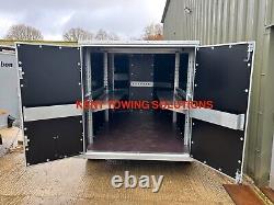 New Tickners Karting Box Trailer 8FT x 5FT x 5FT GT855 Kart Shelf Twin Axle