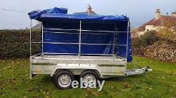 New Trailer 10 x 5 twin axle with brakes and cover 2700 kg