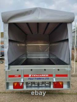 New Trailer 8'7 x 4'1 Twin Axle with Frame and Cover H 110 cm
