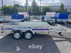 New Twin Axle TILT Trailer UNBRAKED 750kg 10 ft x 5 ft 300cm x 150cm