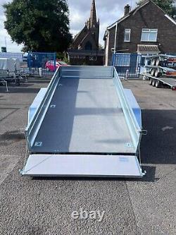 New Twin Axle TILT Trailer UNBRAKED 750kg 10 ft x 5 ft 300cm x 150cm