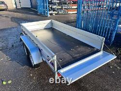 New Twin Axle Trailer UNBRAKED 750kg 8.7 ft x 4.4 ft 263cm x 133cm