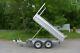 New Wessex Tp845 Tipping Twin Axle Dropside Trailer With Ladder Rack 2600kg