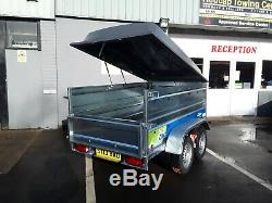 New un used 2019 Lider Florence 39330 Large Twin Axle Camping Trailer + Lid