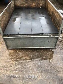 Not ifor Williams twin axle builders camping gardening trailer