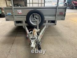 Nugent Flatbed Trailer 122 X 67 Twin Axle + VAT