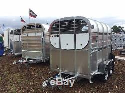 Nugent Livestock 12 Ft Trailer Twin Axle 3500kg MGW L3618H