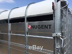 Nugent Livestock 12 Ft Trailer Twin Axle 3500kg MGW L3618H