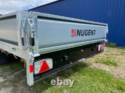 Nugent Twin Axle 16ft Trailer Brand New Unused Alloy 8Ft Ramps 2022
