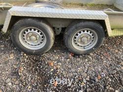 One Owner Twin Axle 8x4 Ifor williams plant trailer 2.7t