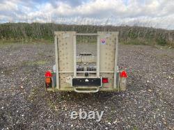 One Owner Twin Axle 8x4 Ifor williams plant trailer 2.7t