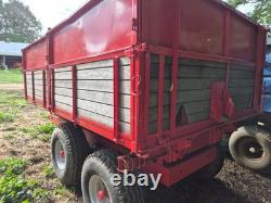 PETTIT 8 Tonne twin axle tipping grain trailer