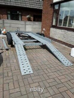 PRG, Twin Axle Car Trailer/ Car Transporter In Excellent Condition