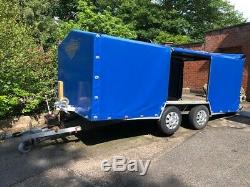 PRG Twin Axle Hydraulic Tilt Car Transporter Trailer with Cover and Manual Winch