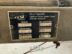 PRG Vehicle Transporter Trailer, 2600kg, Excellent Condition, Twin Axle