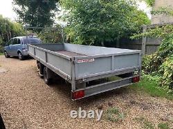 Page Trailer drop side braked twin axle 2700KG