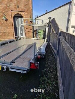 Phoenix Car Trailer Transporter Twin Axle Tyre Rack