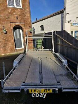 Phoenix Car Trailer Transporter Twin Axle Tyre Rack