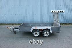 Plant Trailer Twin Axle With Loading Ramp