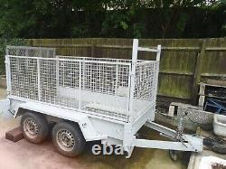 Plant trailer 8x4 twin axle 1800kg gross weight