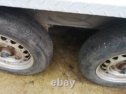 Plant trailer 8x4 twin axle 1800kg gross weight