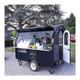 Premium Black Catering Trailer Twin Axle Mobile Food Unit