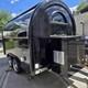 Premium Black Catering Trailer Twin Axle Mobile Food Unit