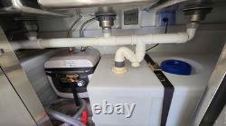 Premium Black Catering Trailer Twin Axle Mobile Food Unit