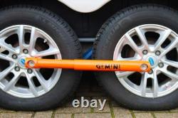 PurpleLine Full Stop Gemini Twin Axle Caravan Wheel Lock Clamp High Security NEW