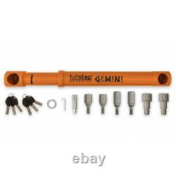 Purpleline Gemini Twin Axle Caravan High Security Wheel Clamp Lock