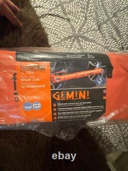 Purpleline Gemini Twin Axle Caravan High Security Wheel Clamp Lock