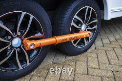 Purpleline Gemini Twin Axle Caravan High Security Wheel Clamp Lock