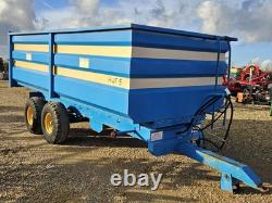 RANCH 10 Tonne Twin axle Grain Trailer with Grain Chute