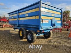 RANCH 10 Tonne Twin axle Grain Trailer with Grain Chute
