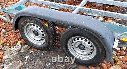 RM Twin Axle, three tonne Bilge Keel Trailer for 23-26ft boats, sealed hubs