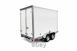 Refrigerated Trailer Fridge Trailer 2700kg 10ftx5ft 6,5ft heigh Twin axle