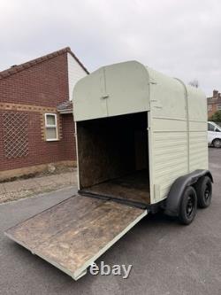 Rice Twin Axle Box Trailer Fully Refurbished New Tyres Professional Finish
