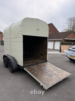 Rice Twin Axle Box Trailer Fully Refurbished New Tyres Professional Finish