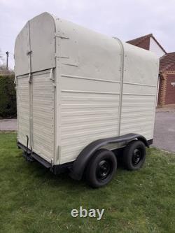 Rice Twin Axle Box Trailer Fully Refurbished New Tyres Professional Finish