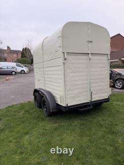 Rice Twin Axle Box Trailer Fully Refurbished New Tyres Professional Finish